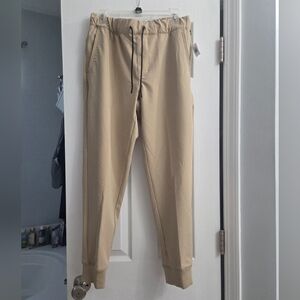Men's Tan Stretch Tech Old Navy Jogger Pants